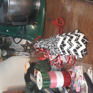 8"Hx4.5"W Quilted Christmas Tree